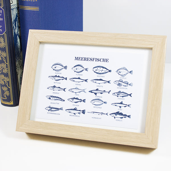 Karte “Meeresfische"