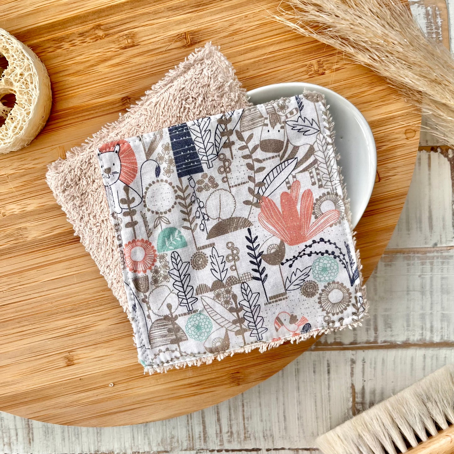 Tampons de lavage "Safari" | Lot de 2