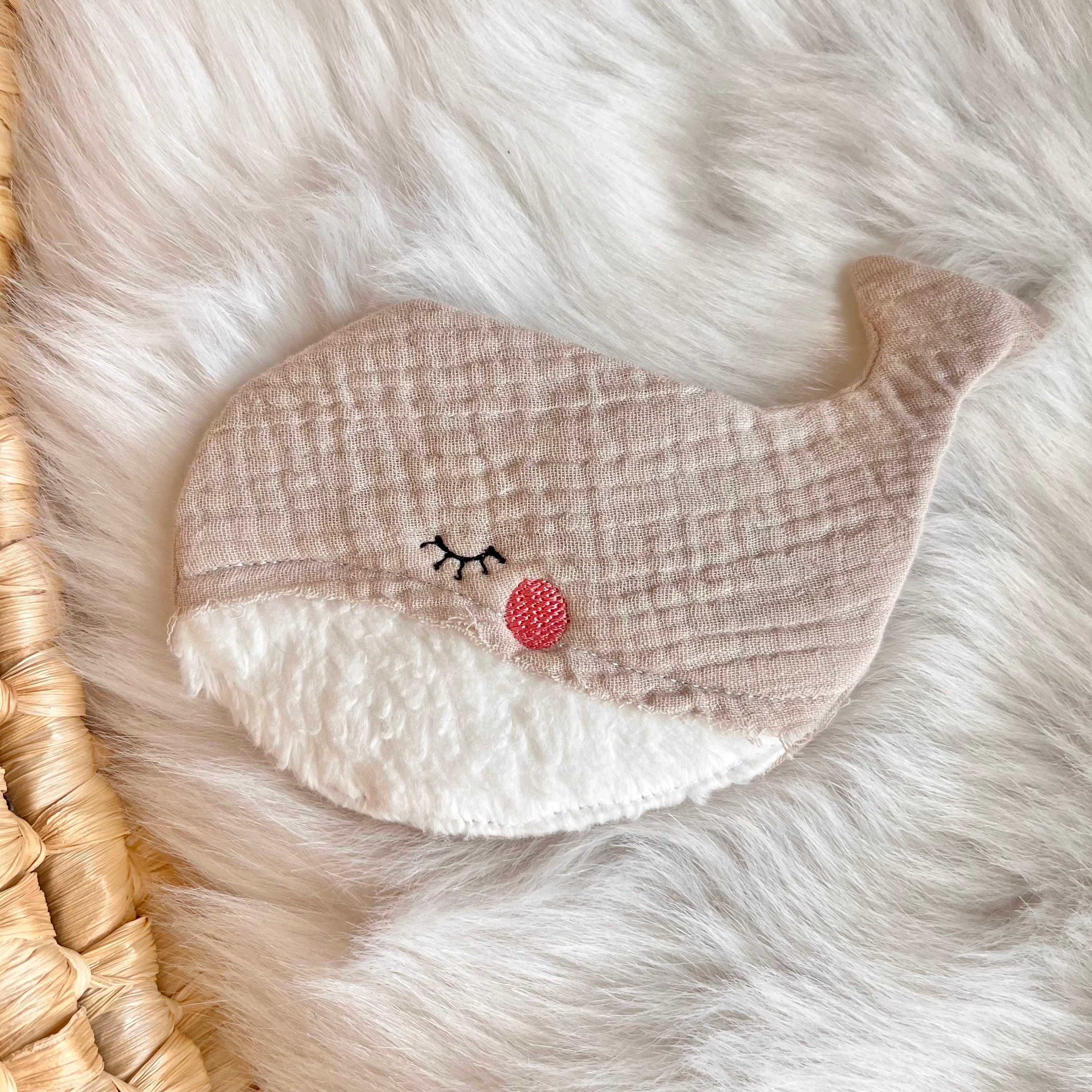 Knisterwal "Musselin", sand beige