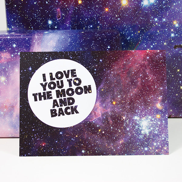 Karte “To the moon"