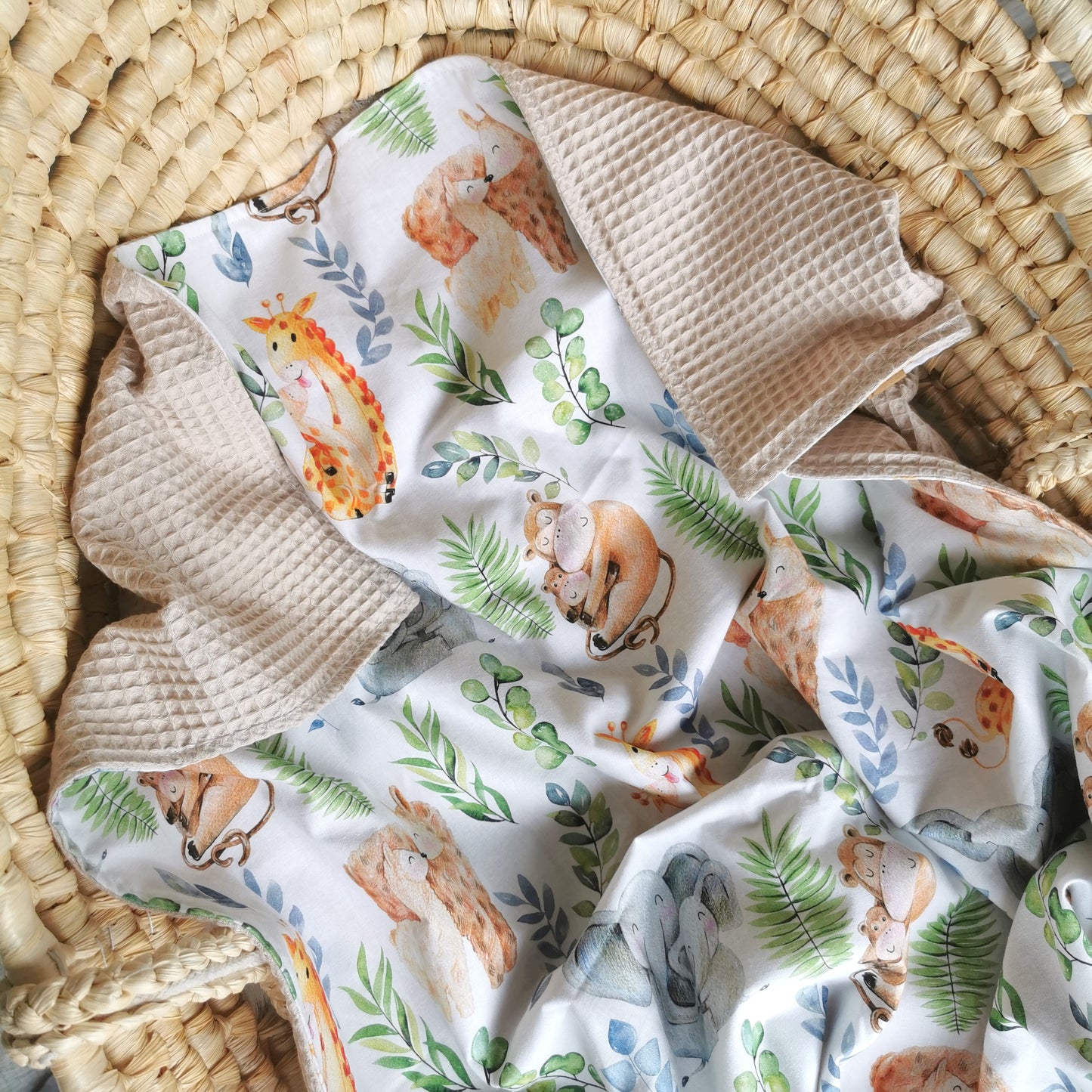 Babydecke “Tierkinder”