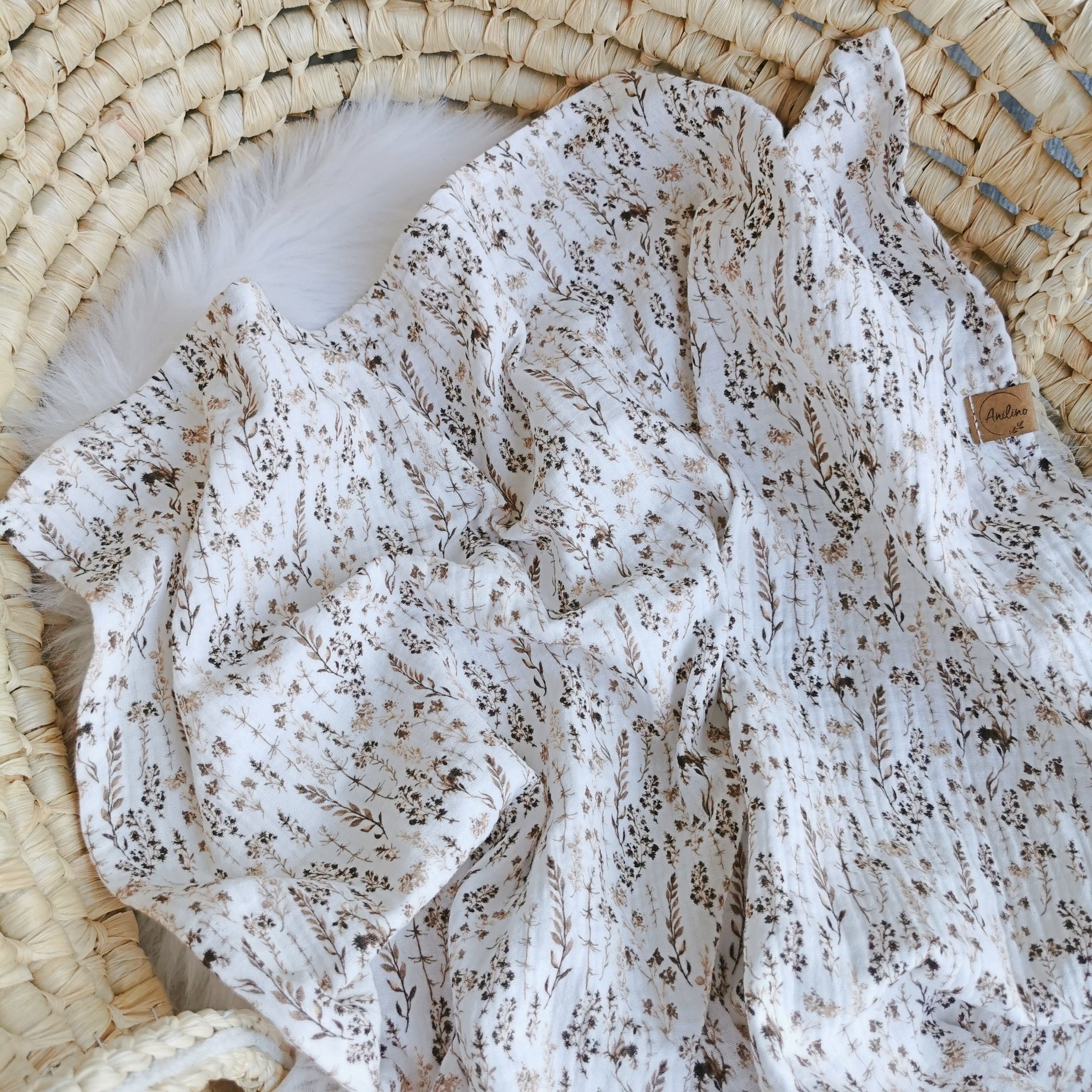 Muslin cloth "Wildflowers"