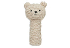 Rassel Teddy | Babyrassel, Greifling für Babys, Geschenk zur Geburt, 4 Farben