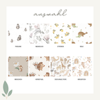 Bettschlange aus Musselin | Motiv wählbar