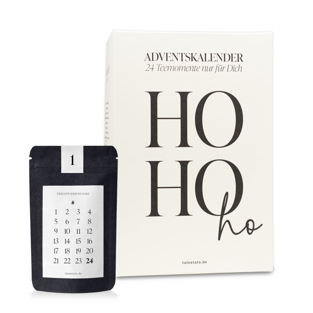 Adventskalender 2025 | schwarz