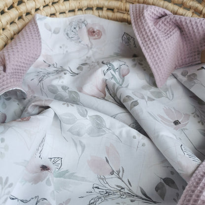 Baby Blanket “Watercolor Roses”