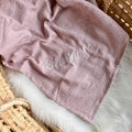 Muslin scarf "uni" with gold dots
