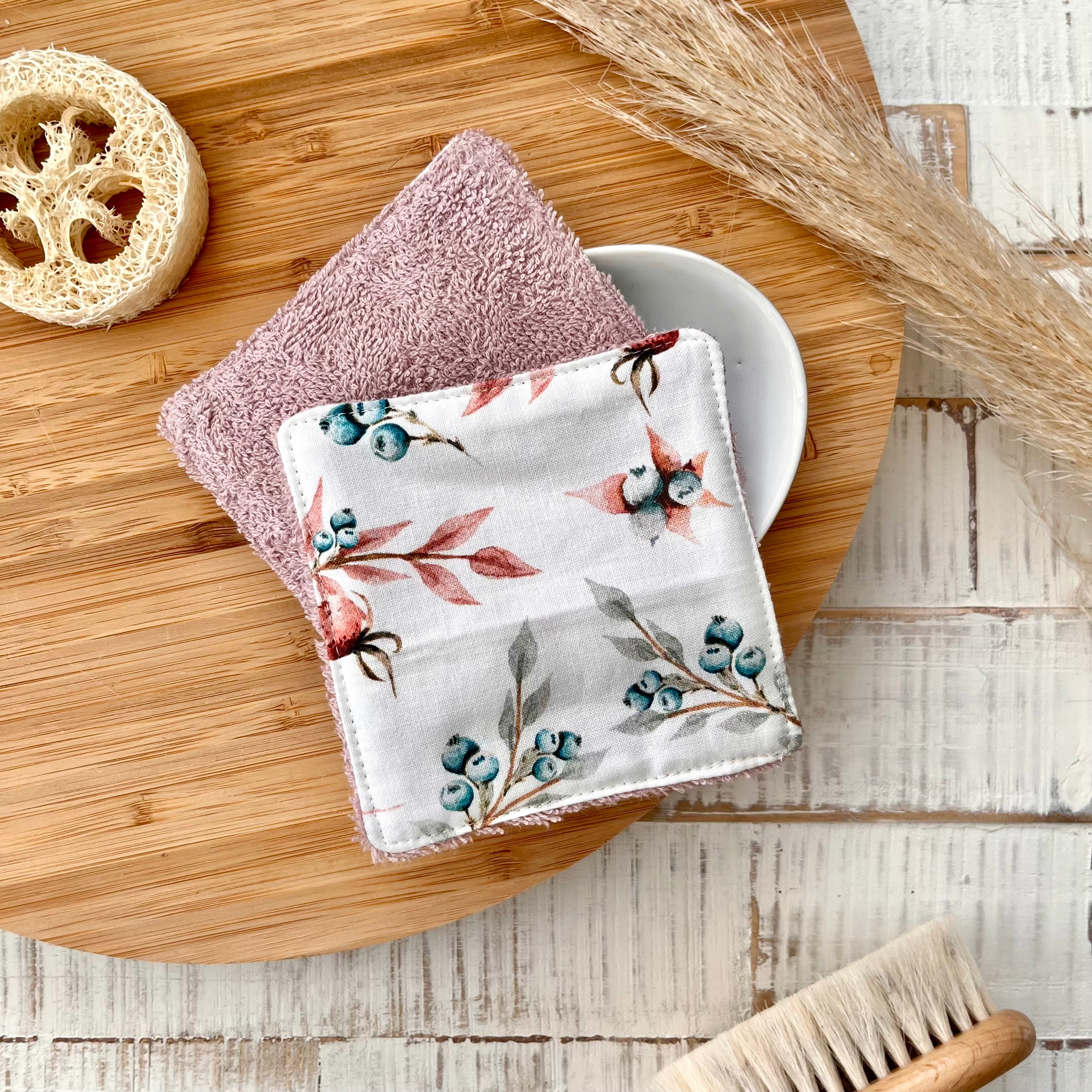 Wash pads "Berry" | Set of 2