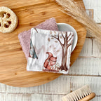 Wash pads "Boho Woodland Animals" | Set of 2