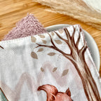 Wash pads "Boho Woodland Animals" | Set of 2