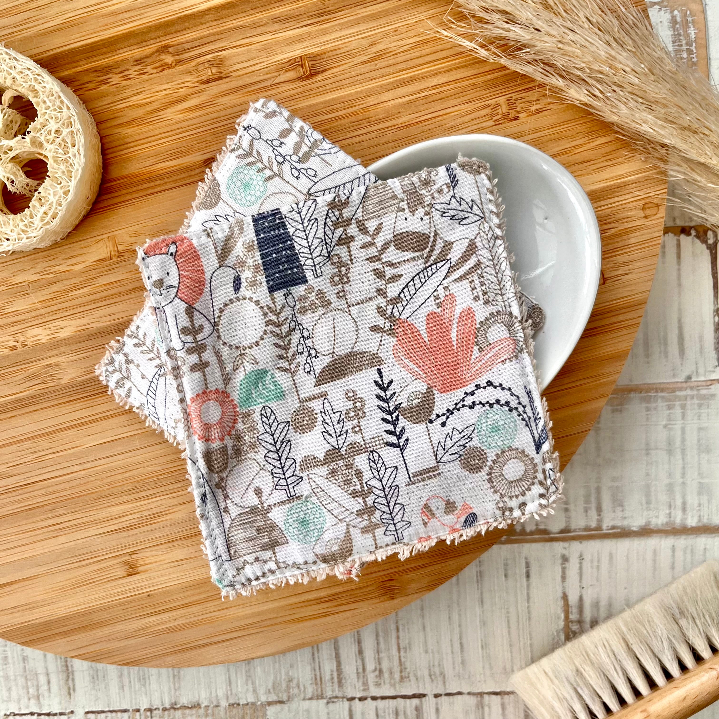 "Safari" Wash Pads | Set of 2