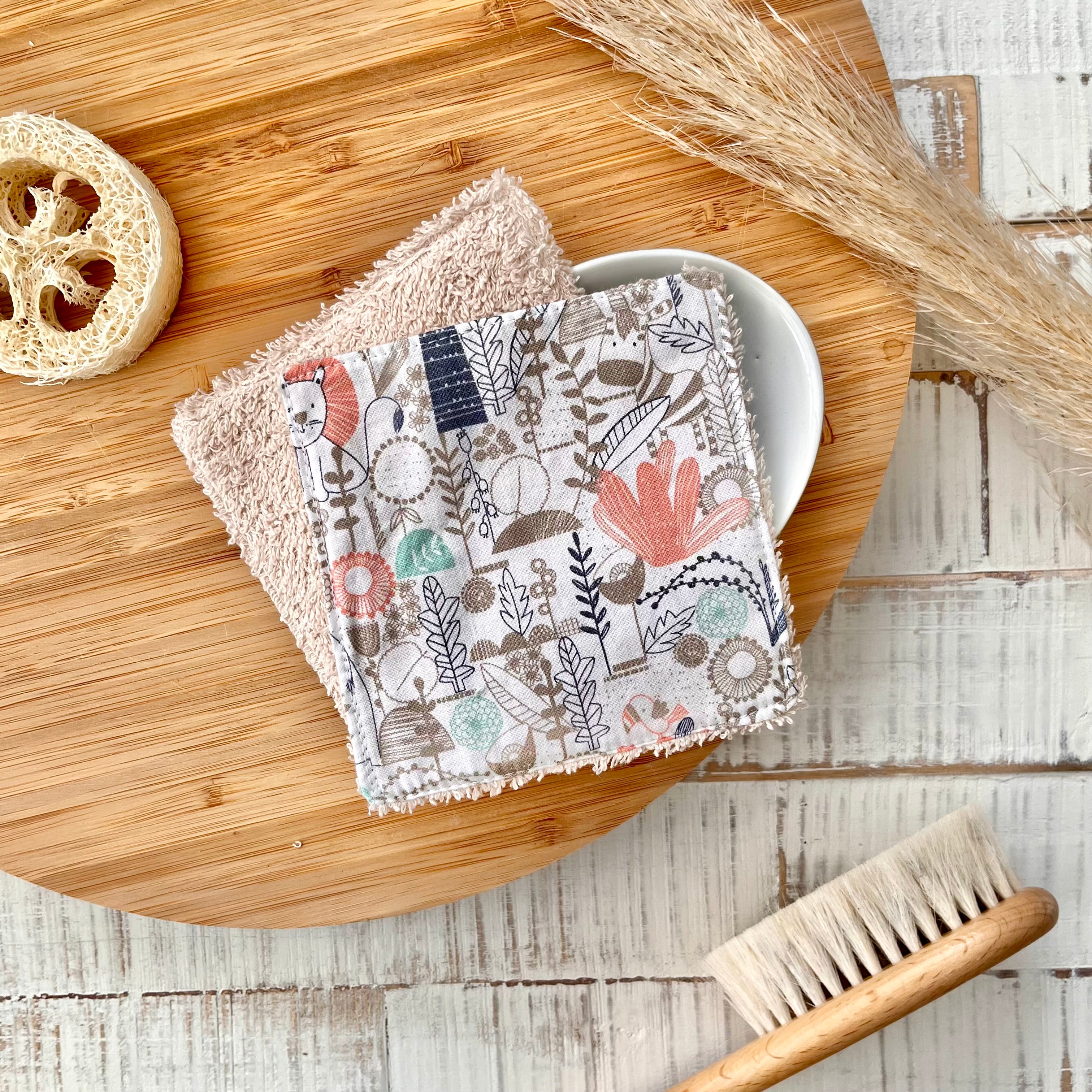 "Safari" Wash Pads | Set of 2