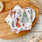 Wash pads "Winter Animals" | Set of 2