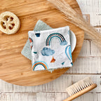 Wash pads "Balloons blue" | Set of 2