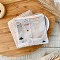 Wash pads "Balloons &amp; Whales, beige" | Set of 2