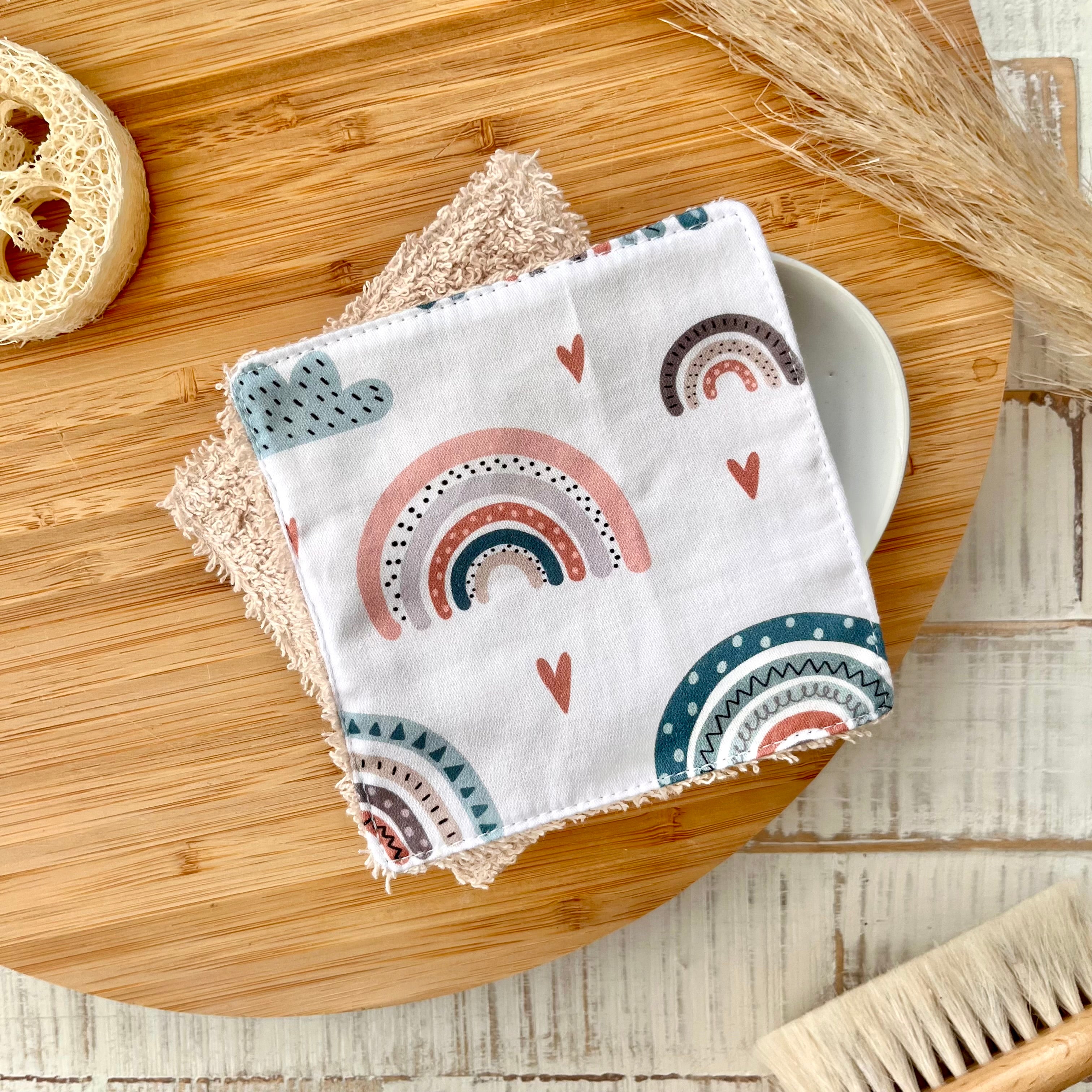 Wash pads "Rainbow Pastel" | Set of 2