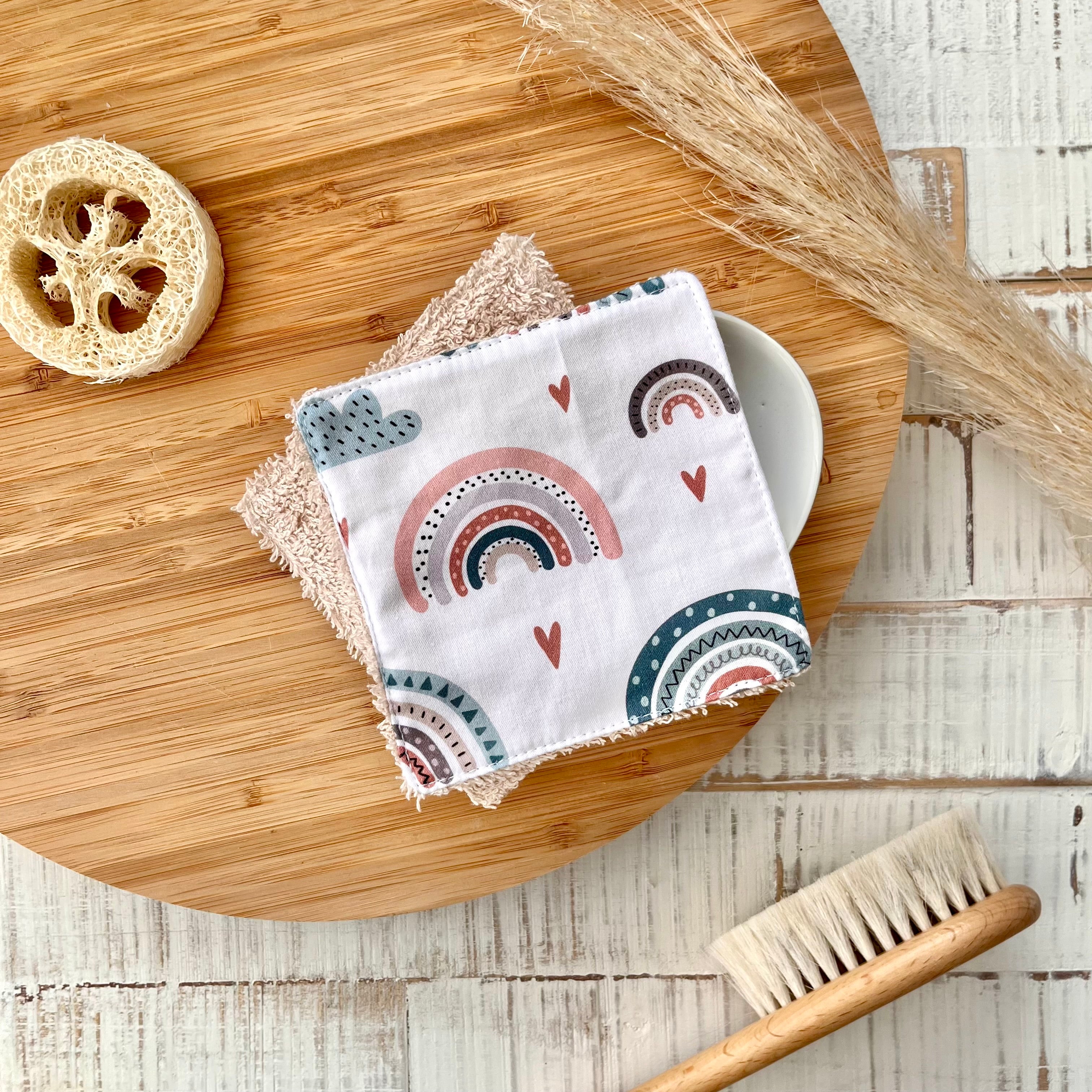 Wash pads "Rainbow Pastel" | Set of 2