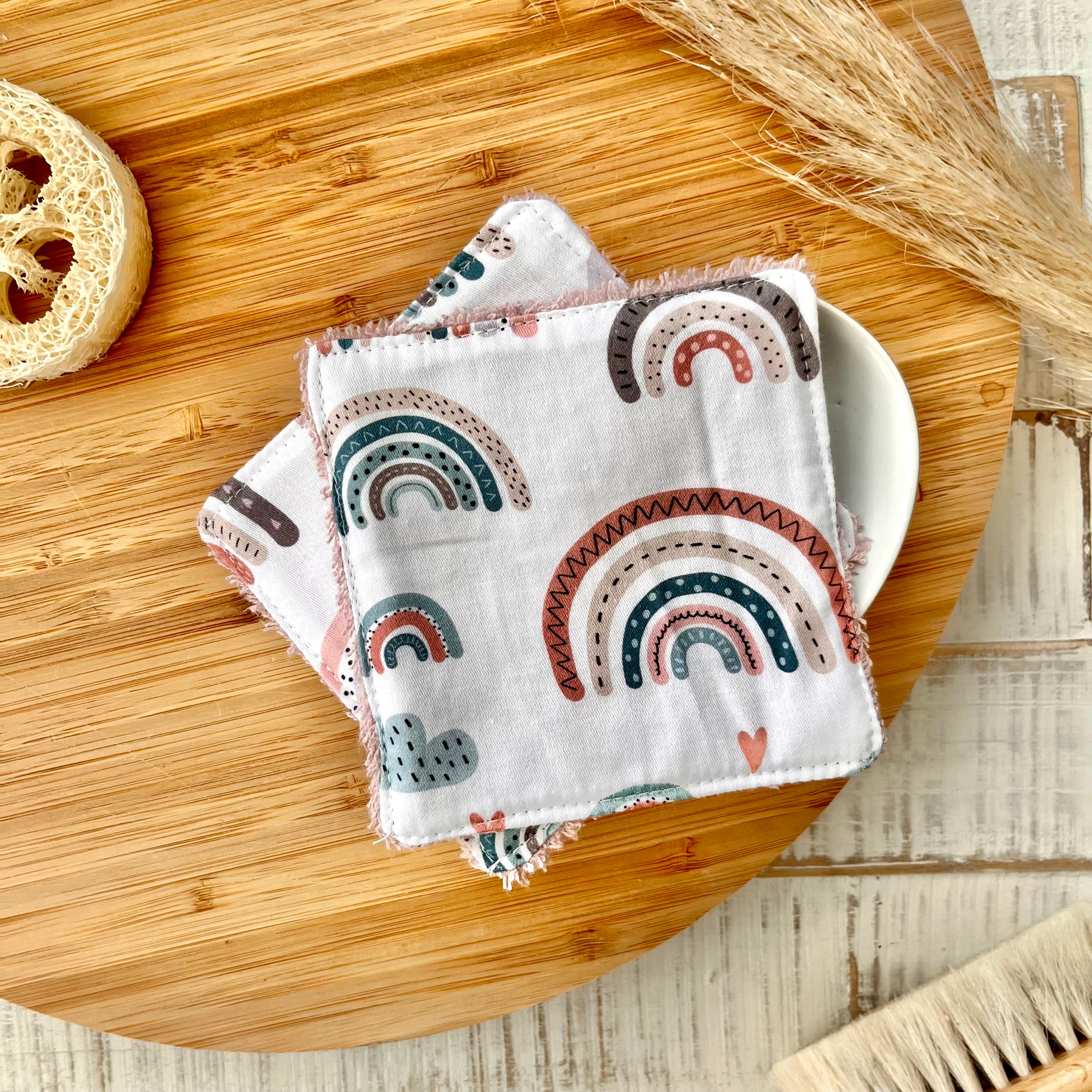 Wash pads "Rainbow Pastel" | Set of 2