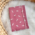 U-book cover "feathers", pink