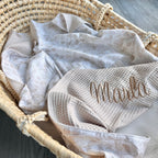 Kuscheldecke “Zarte Blätter”