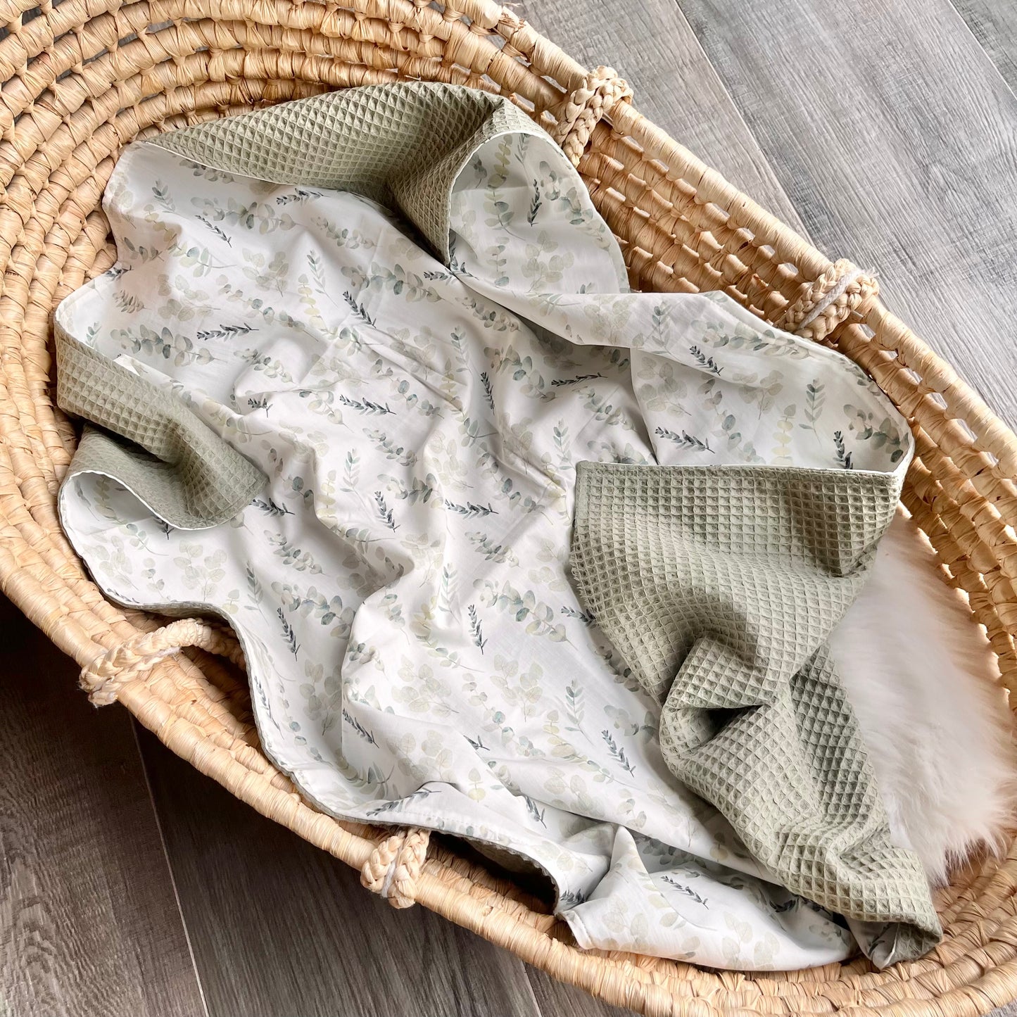 Baby Blanket “Eucalyptus”