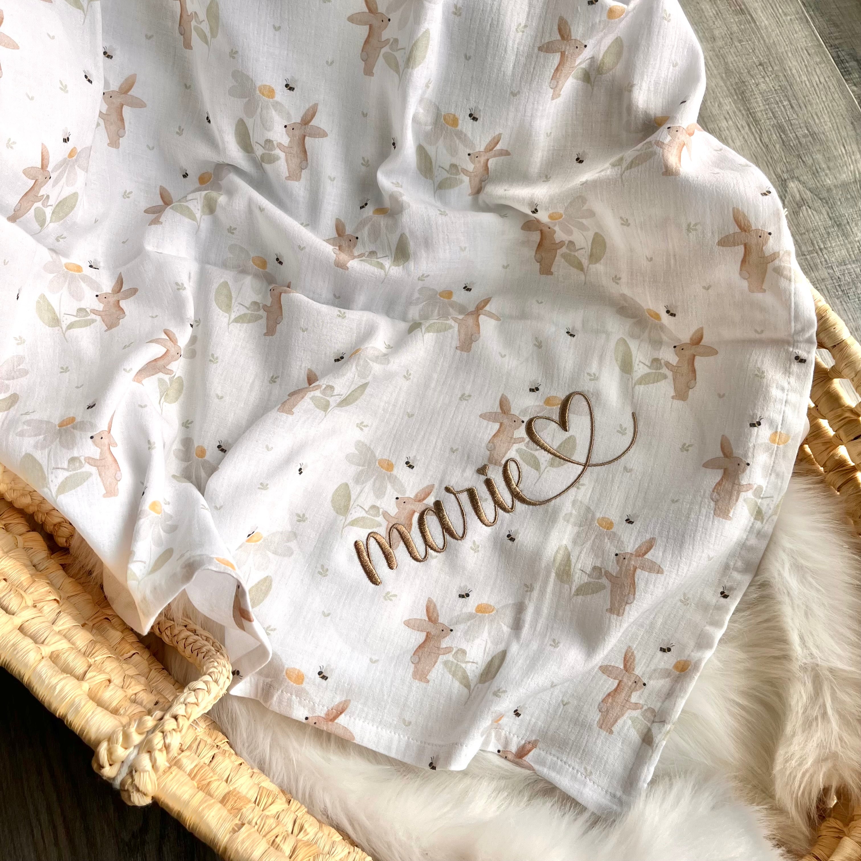Muslin cloth "Wildflowers"