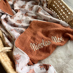 Kuscheldecke "Herbstigel" | wählbare Rückseite