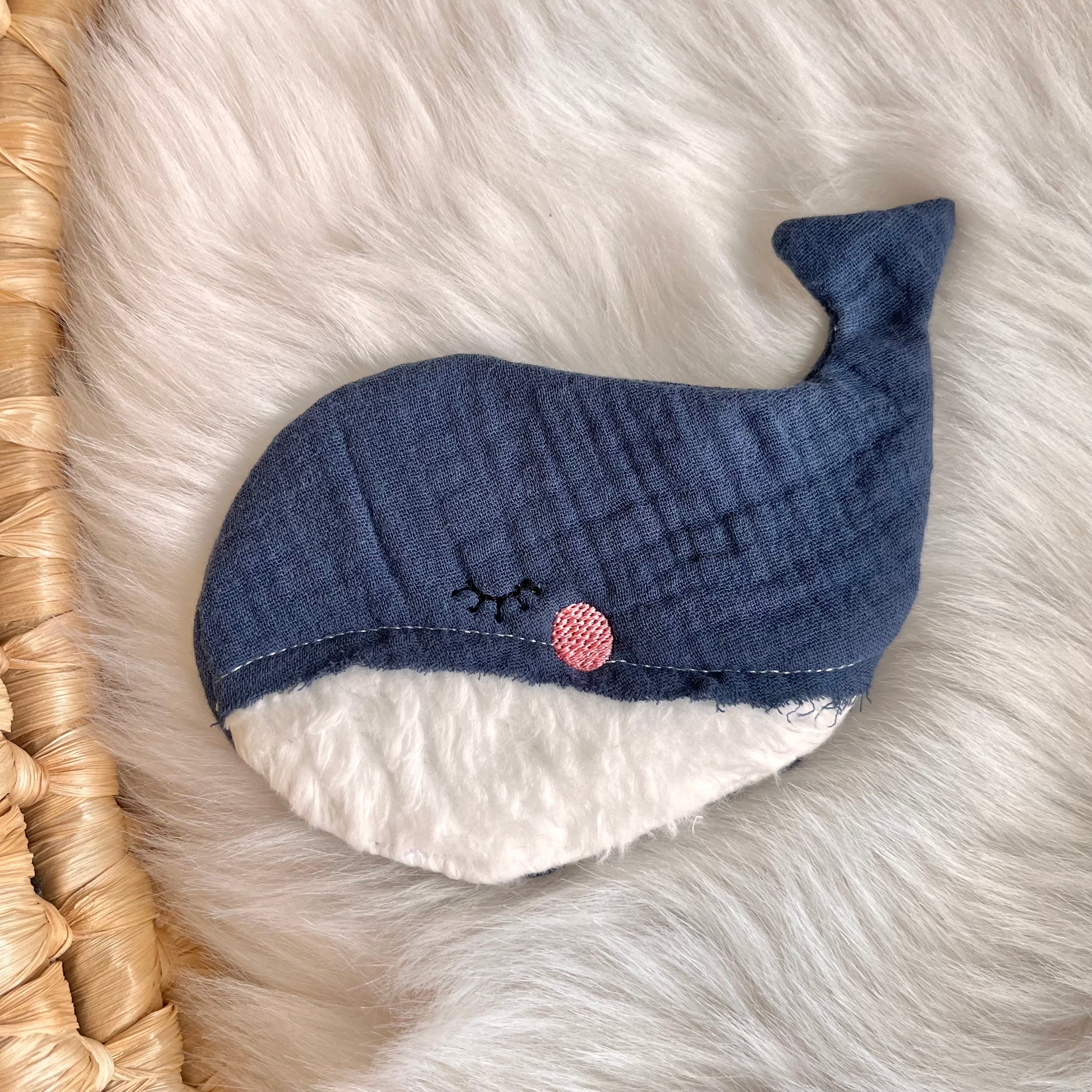 Knisterwal "Musselin", navy
