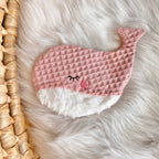 Knisterwal "Waffelpique", nude pink