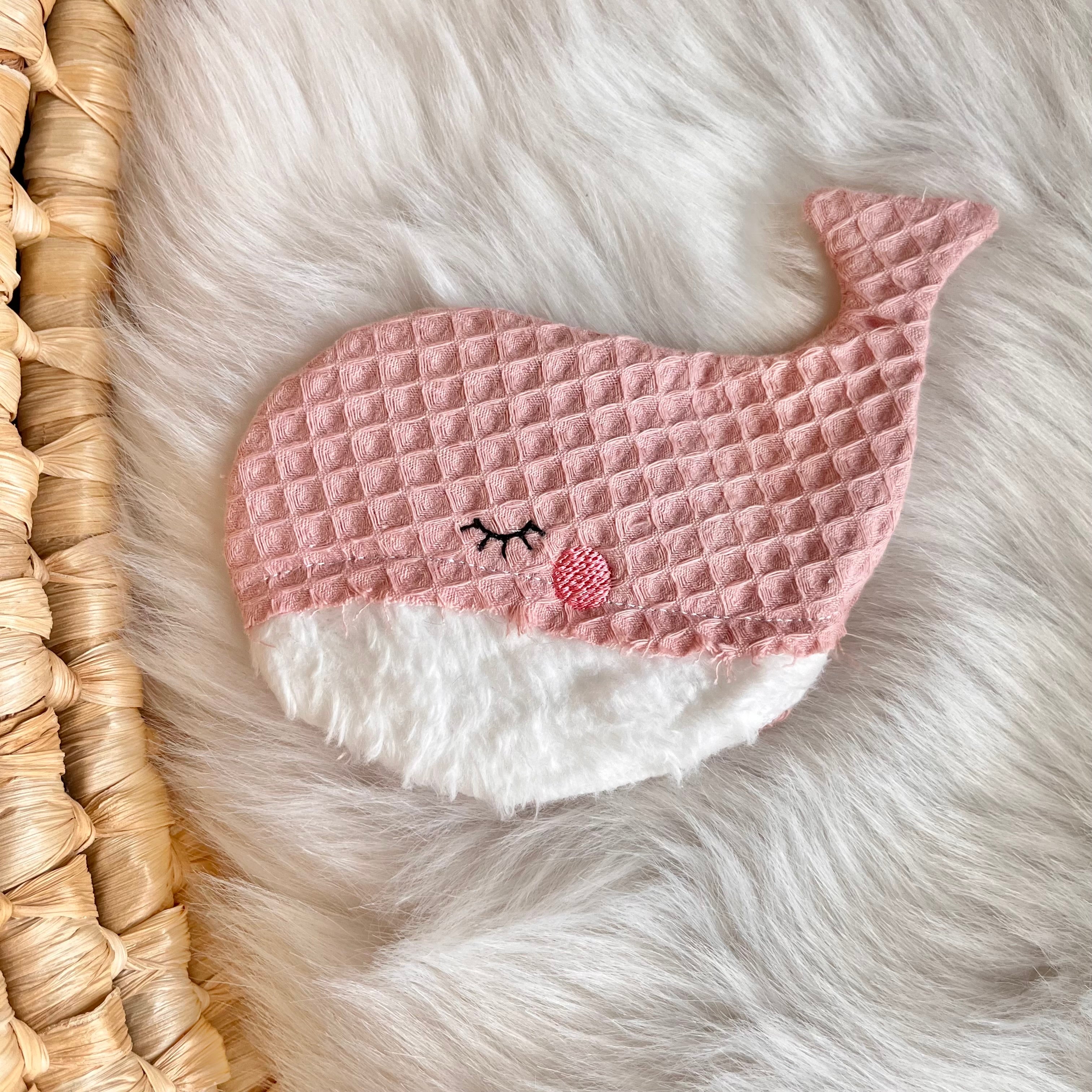 Knisterwal "Waffelpique", nude pink
