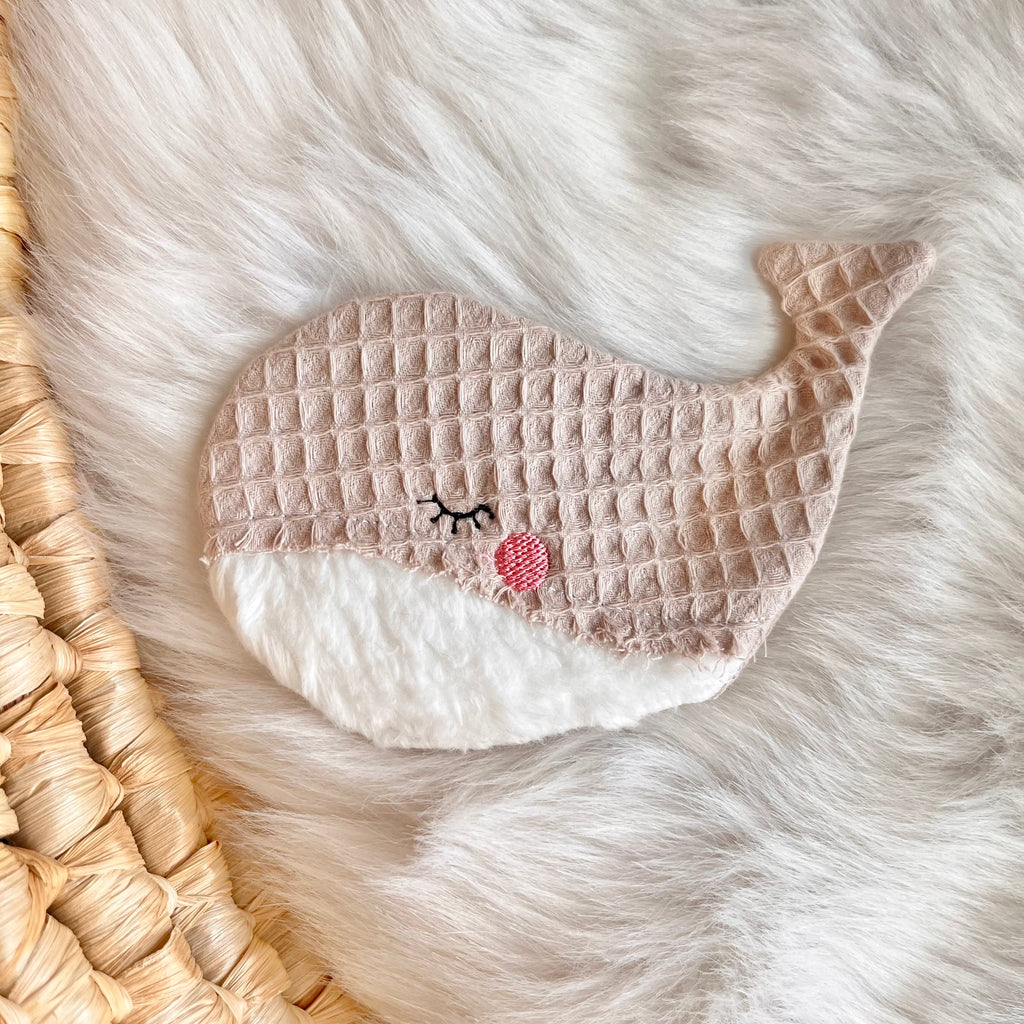 Knisterwal "Waffelpique", sand beige