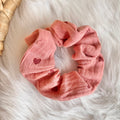 Scrunchie "Herzchen", blush