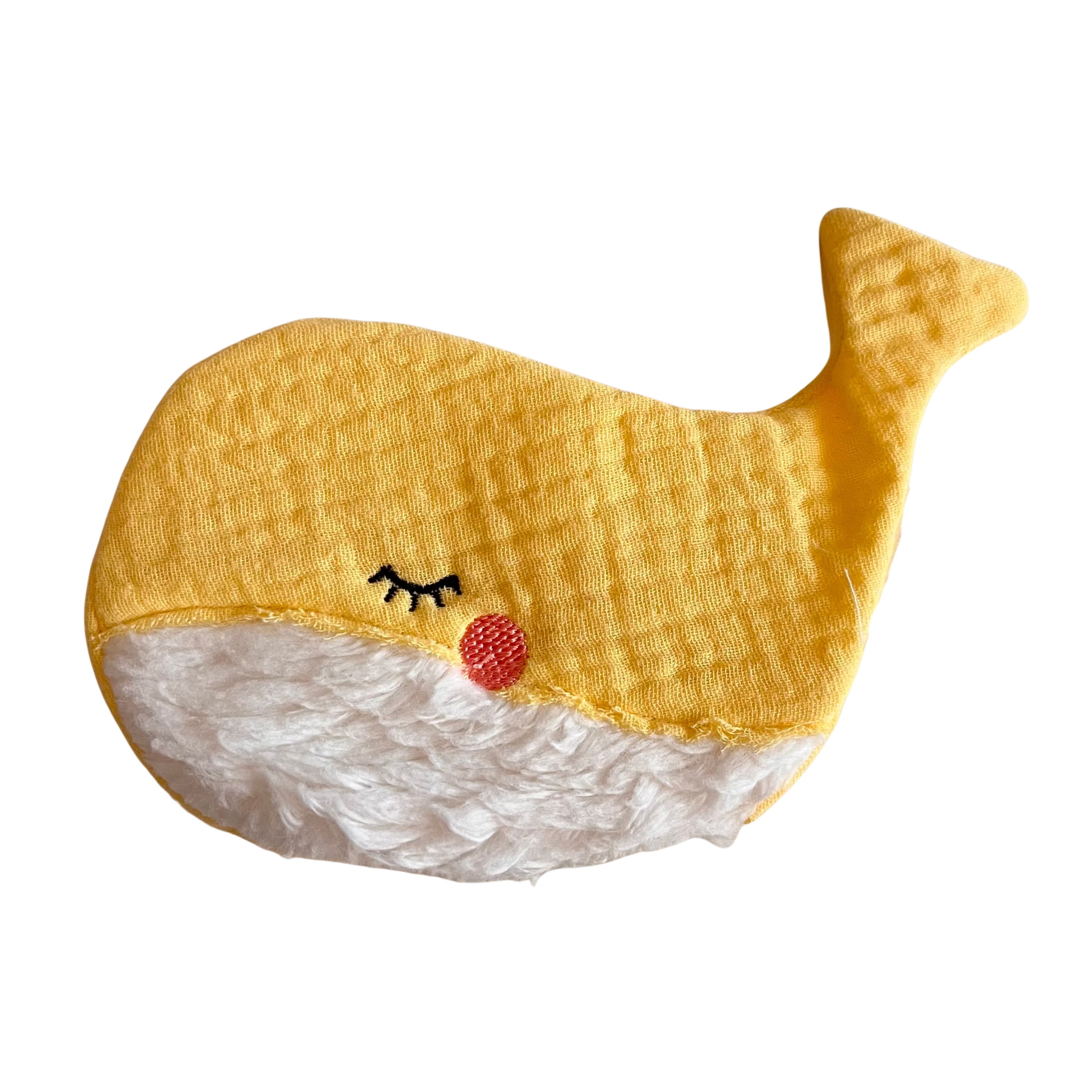 Knisterwal "Musselin", butter yellow