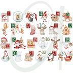 Adventskalender zum Selbstbefüllen