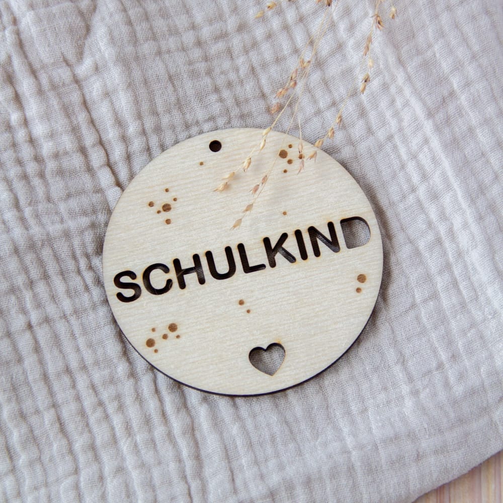 Schultüten Anhänger | Cutout „Schulkind“