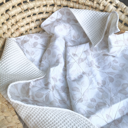 Baby Blanket “Tender Leaves”