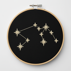 Deko-Stickrahmen Aquarius
