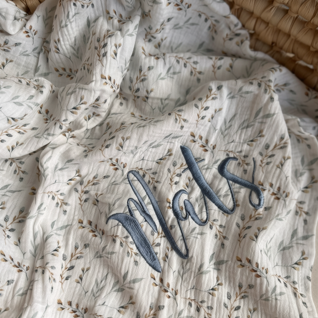 Detail – Stickerei Close-up
