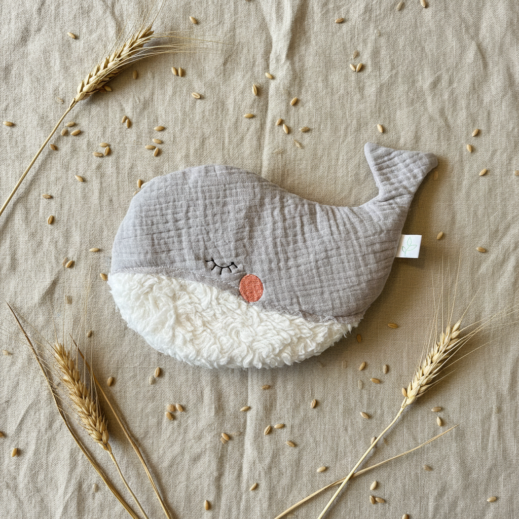 Flatlay Wal Grau