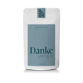 Tee „Danke für alles“ – Früchteteemischung Blutorange in der Geschenktüte