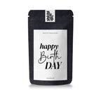 Tee „happy BirthDAY“ – Früchteteemischung Kirsch Kiwi Kokos in der Geschenktüte