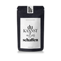 Tee „Du kannst alles schaffen“ – Kräuterteemischung Orange Grapefruit in der Geschenktüte