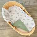 Kuscheldecke Wale – Moses Korb Overhead