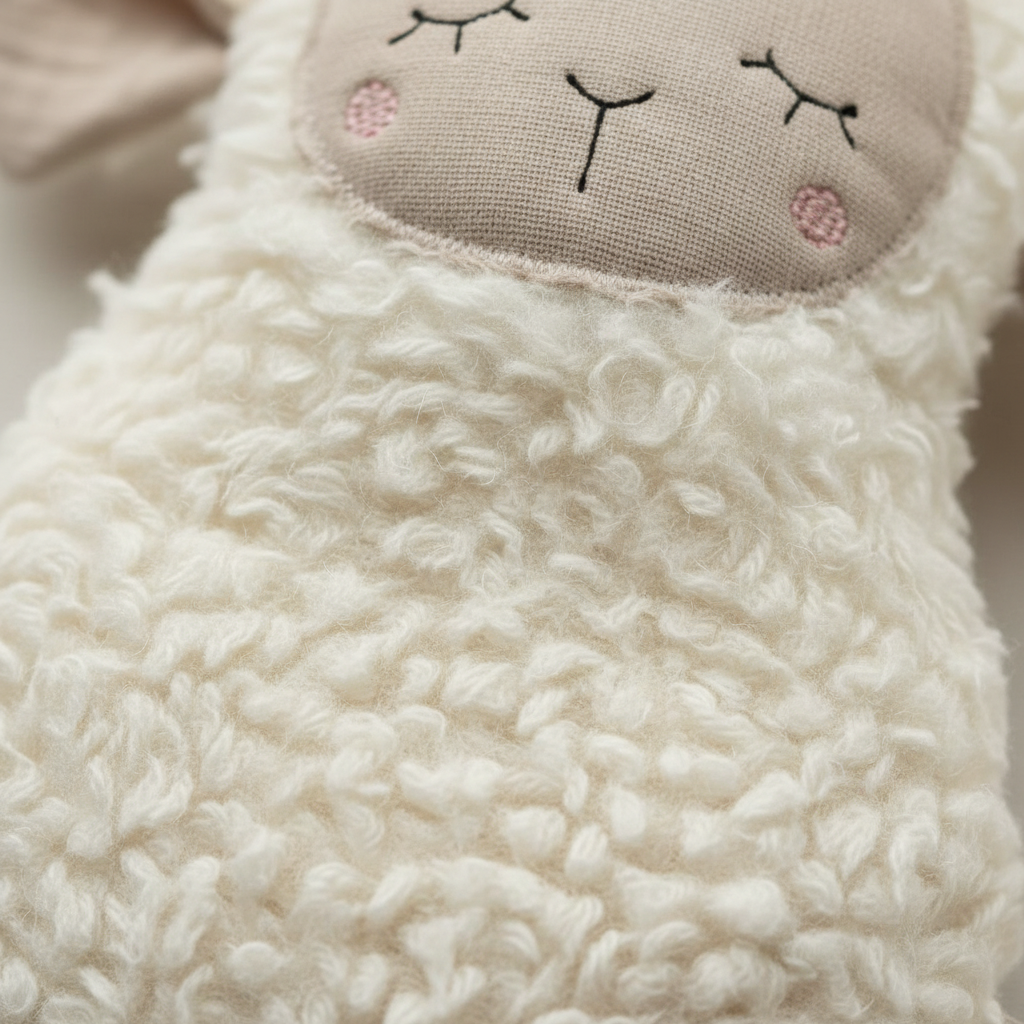 Kuscheltier Lou – Detailaufnahme