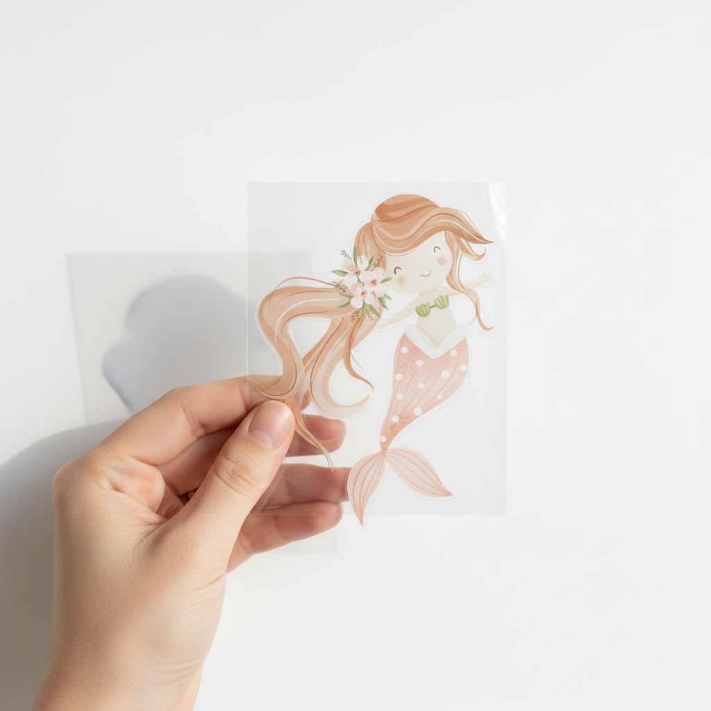 Meerjungfrau-Bügelbild