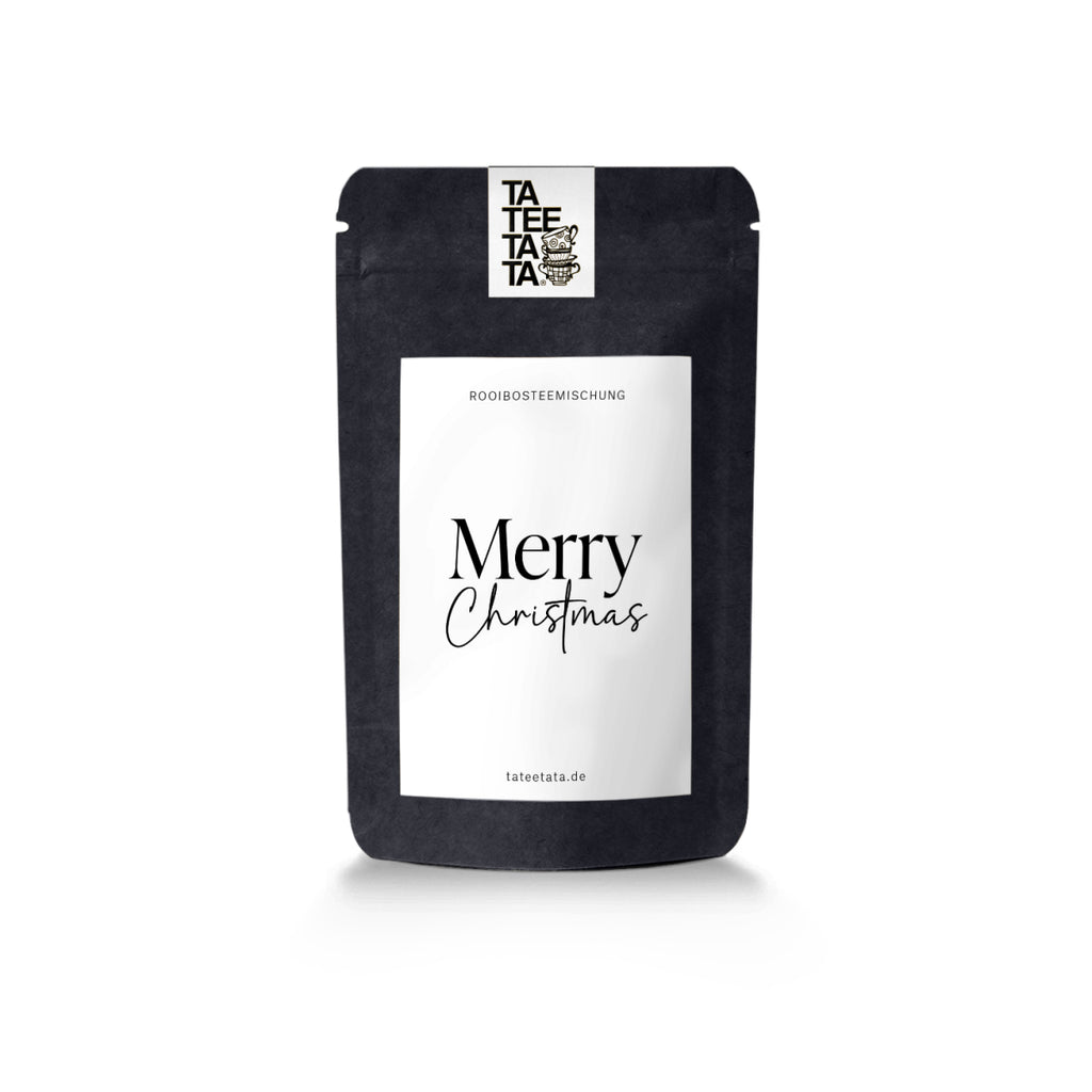 Tee „Merry Christmas“ – Rooibosteemischung Crème Brûlée in der Geschenktüte – Ansicht 2