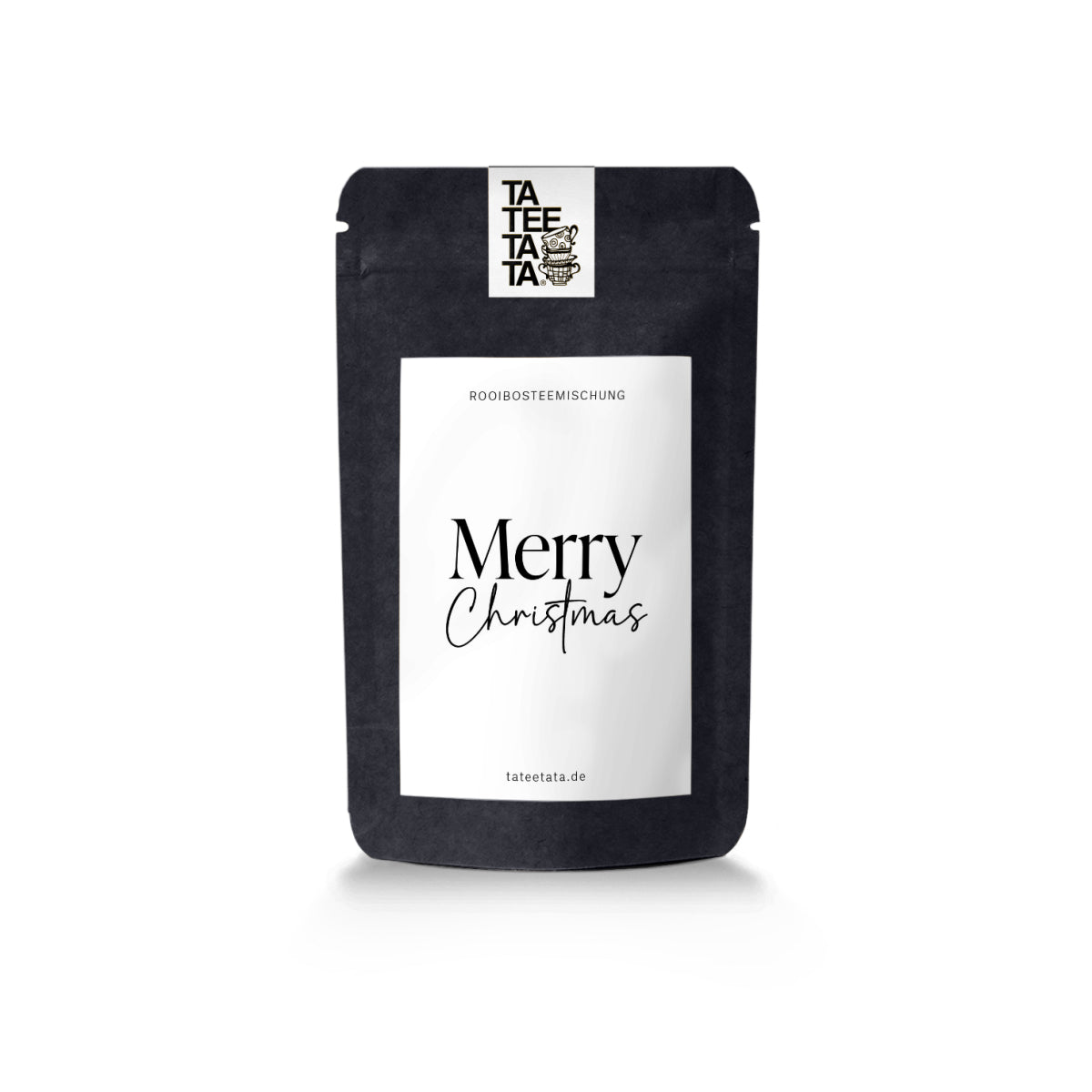 Tee „Merry Christmas“ – Rooibosteemischung Crème Brûlée in der Geschenktüte – Ansicht 2