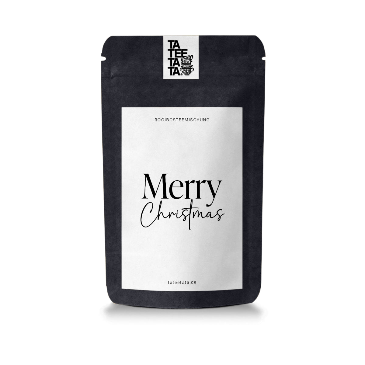 Tee „Merry Christmas“ – Rooibosteemischung Crème Brûlée in der Geschenktüte