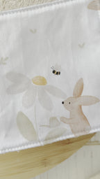 Wash pads "Flower Bunny" | Set of 2