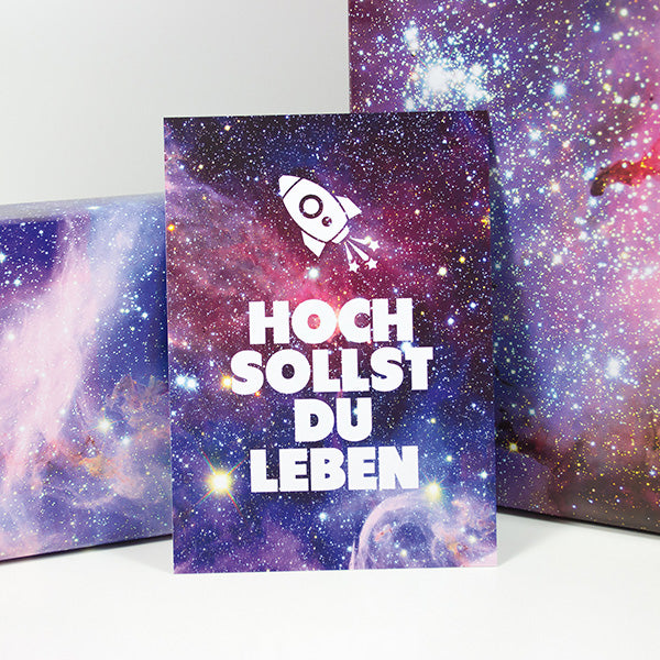 Karte “Hoch sollst du leben"